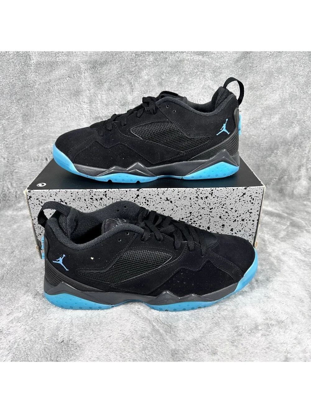 Nike Air Jordan Mens Size 10.5 MVP 92 Black/Anthracite/Gamma Blue New In Box